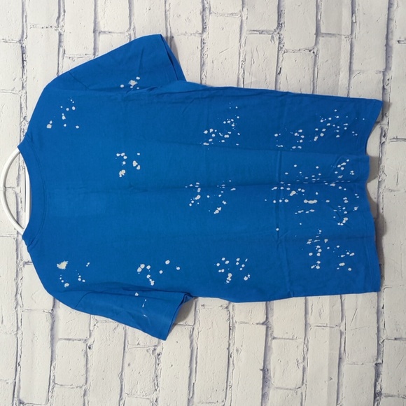 Billy Idol Tour 1984 Bleach Splatter T Shirt Women's or Men's Size Medium NWT - Picture 3 of 7